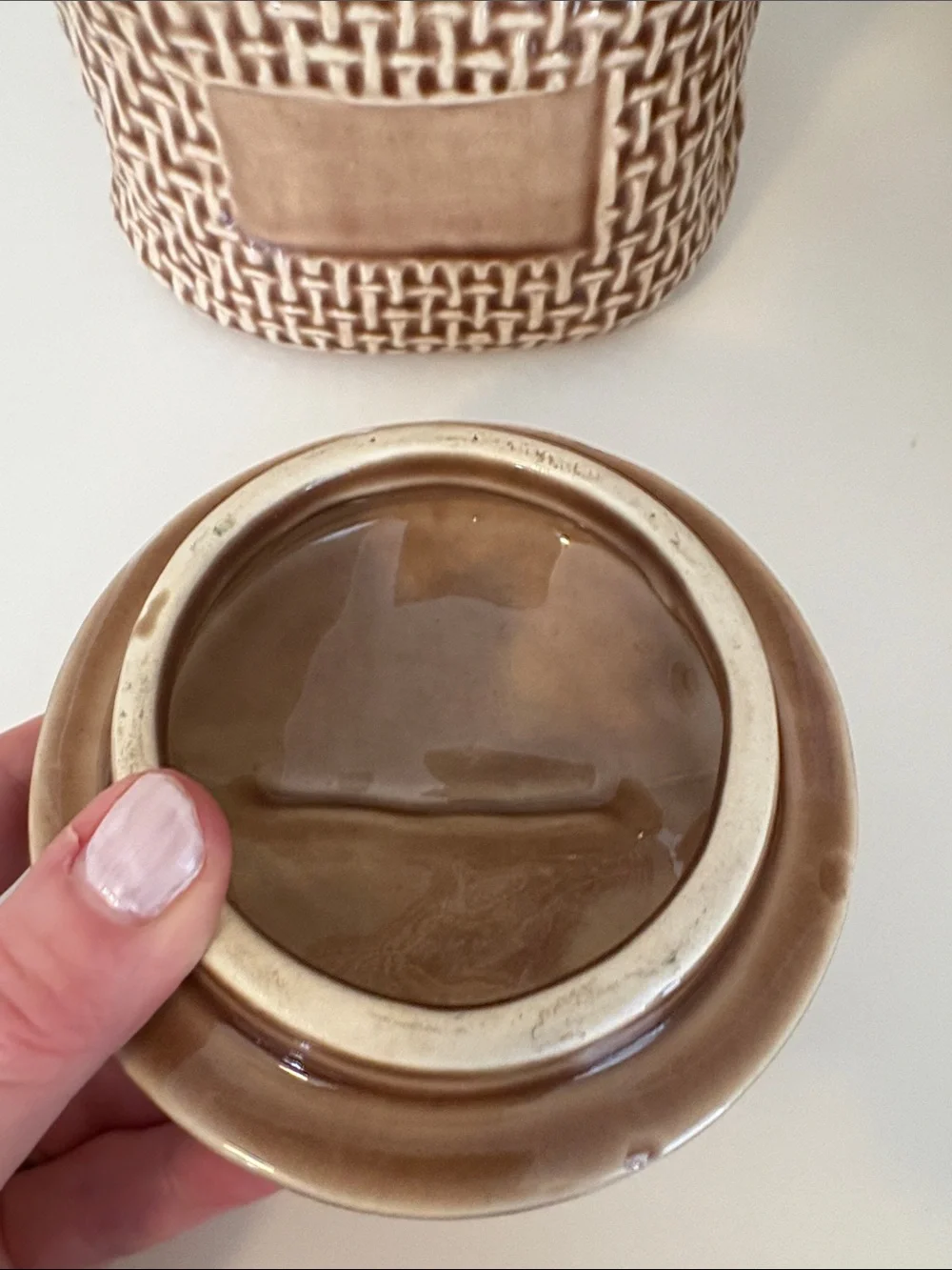 Vintage McCoy Pottery Canister